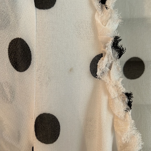 Reformation Gwenyth Polka Dot Midi Dress- XS - Picture 11 of 11